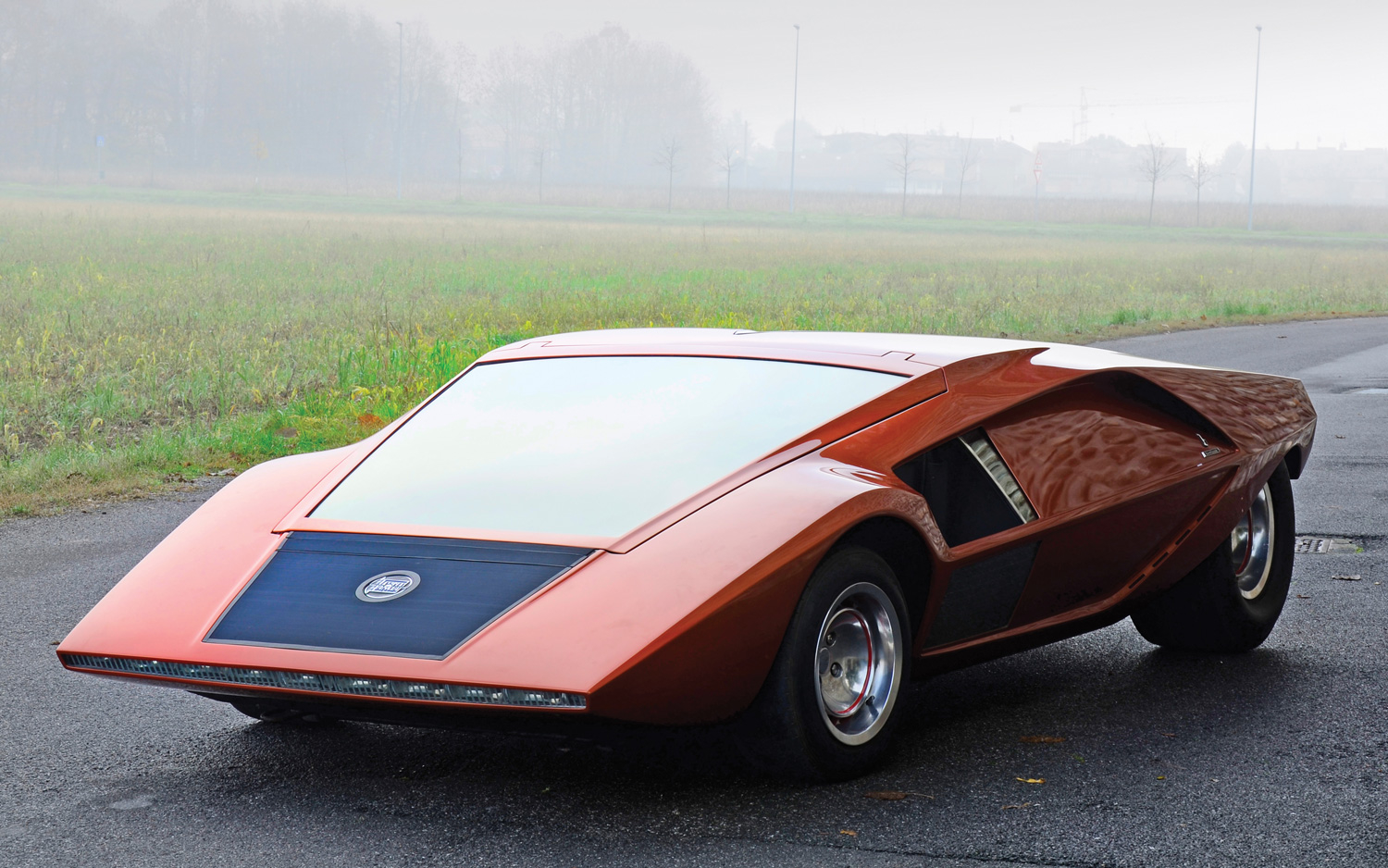 1970, le concept Lancia Stratos Zero(copyright archives AgrippA-mediA /// archivio storico Bertone)