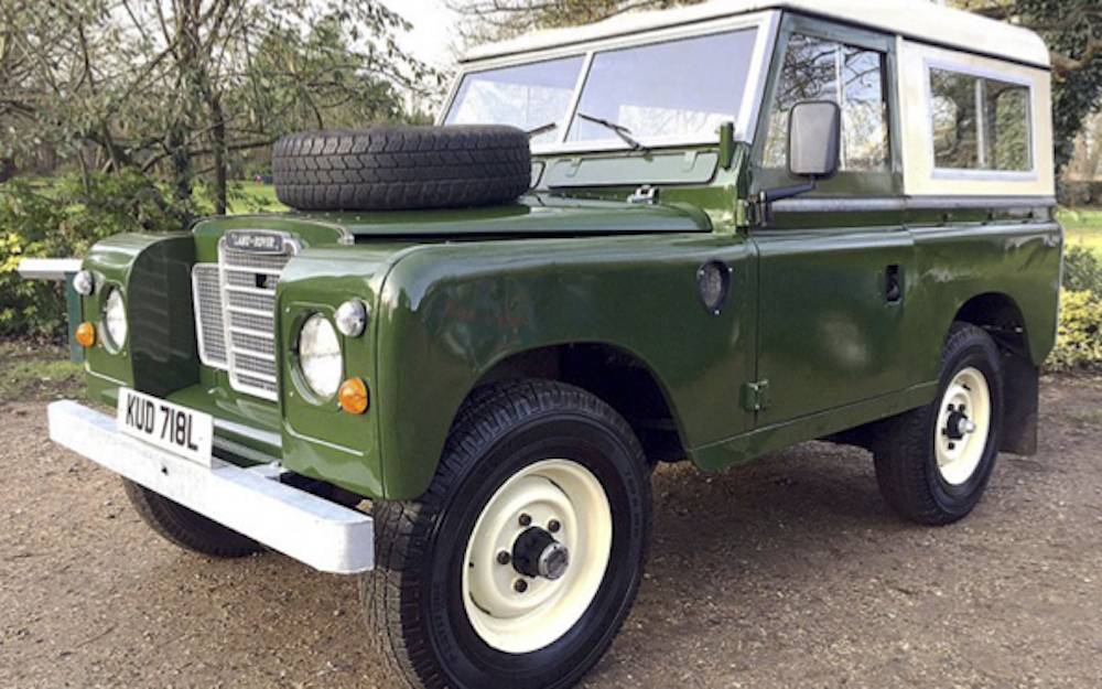 Lot#106 1972 Land Rover 88 Series III Auction - Classic Car Auctions & Sale - H&H - 72 x 1000