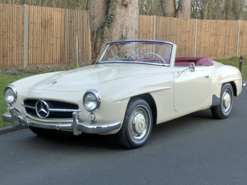 Lot#61 1959 Mercedes-Benz 190 SL Auction - Classic Car Auctions & Sale - H&H - ROG 72 x 1000