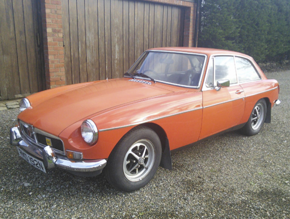 Lot#7 1974 MG B GT Auction - Classic Car Auctions & Sale - H&H - ROG 72 x 1000