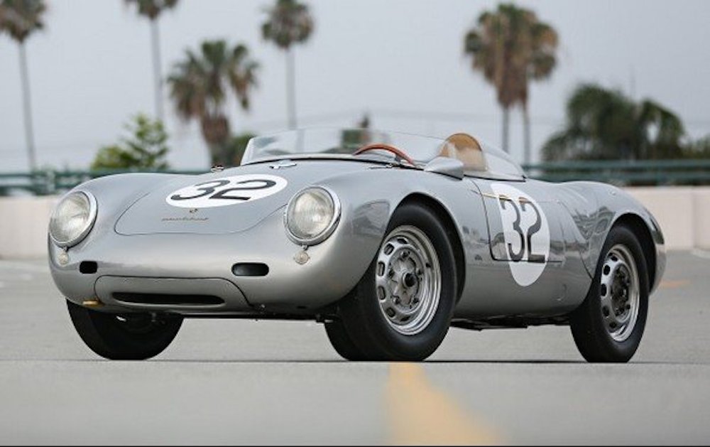 Porsche 550A Spyder de 1958 (lot n°42). <br />(copyright archives AgrippA mediA /// archives Gooding & Company)